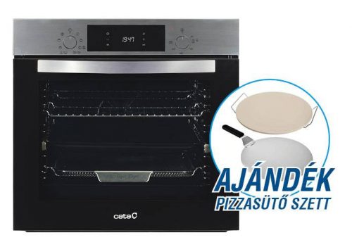 CATA - Beépíthető sütő MDS-8008 X AIR FRYER + Ajándék Pizzasütő szett!