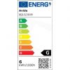 Avide ASZTALI LÁMPA LED ABLDL-OLC-6W-WH