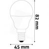 Avide LED GLOBE IZZÓ MINI G45 2.9W E14 NW 4000K SUPER HIGH LUMEN ABMG14NW-2.9W