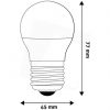 Avide LED GLOBE IZZÓ MINI G45 6.5W E27 EW 2700K ABMG27EW-6.5W