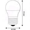 Avide LED IZZÓ 6.5W E27 NW 4000K ABMG27NW-6.5W