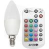 Avide IZZÓ SMART LED CANDLE 4.9W RGB+W 2700K IR TÁVIRÁNYÍTÓVAL ASC14RGBW-4.9W-RC