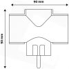 Entac HÁLÓZATI ADAPTER T ELOSZTÓ (3 FÖLDELT) EPAG-T3EE