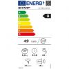 Sharp MOSÓGÉP ELÖLTÖLTŐS KESKENY ES-NFB612CWB-EE